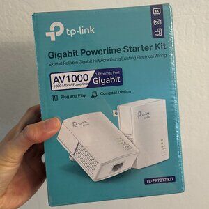 Brand New: TP-Link Powerline Ethernet Adapt